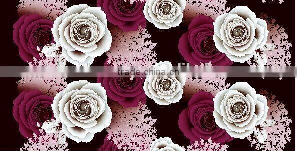 100%polyester disperse dyed 3D print