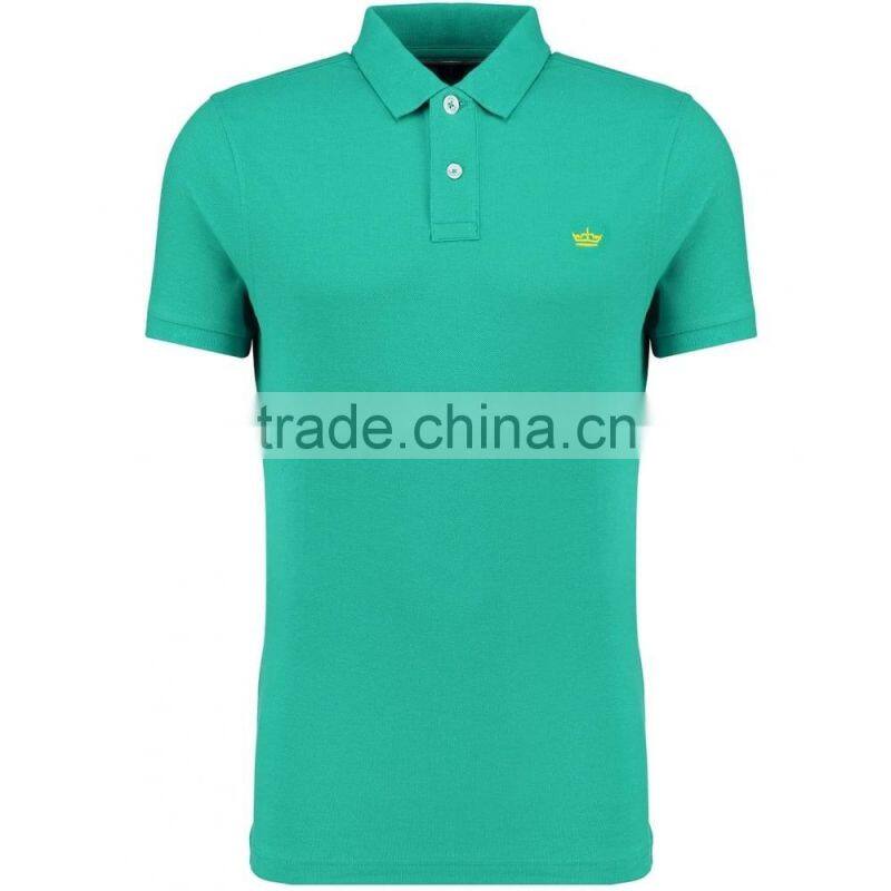 High Quality Basic Cotton Pique Polo Shirts Mens Customzied Embroidery Plain New Design Shirts