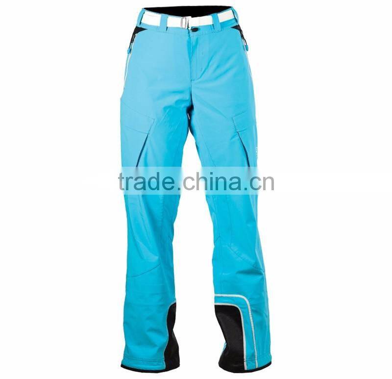 Promotional Solid Color Bright Blue Thick Softshell Pants