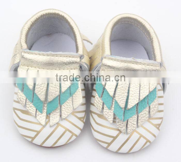 Funny shoes popular wholesale ODM prints baby moccasins