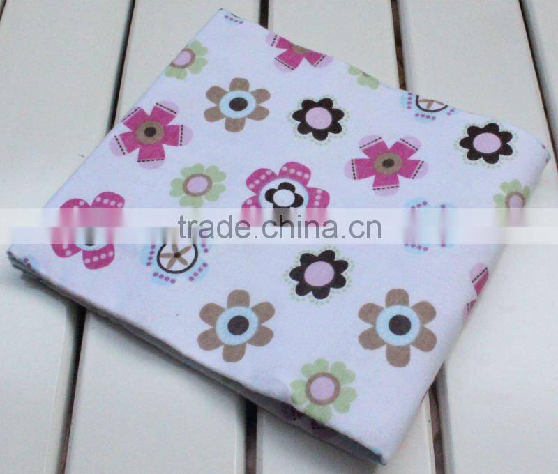 OEM factory or stocked designs 102*76cm Baby Receiving Blanket, Flannel Blanket, 100% Cotton Baby Blanket