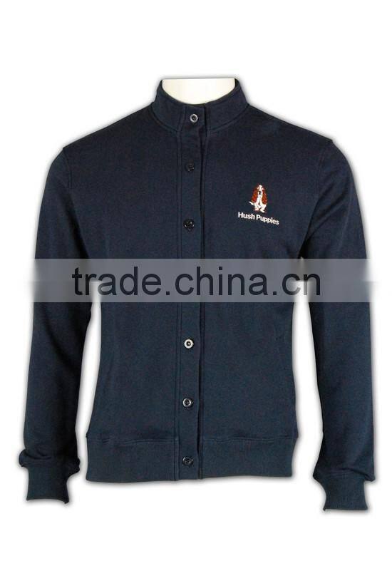 China manufacture high quality high neck blank 100%cotton baseball sweatshirts