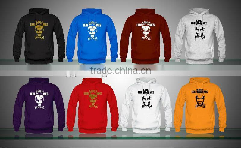 Custom design unisex cotton pullover hoodie / 100 cotton hoodies T13329
