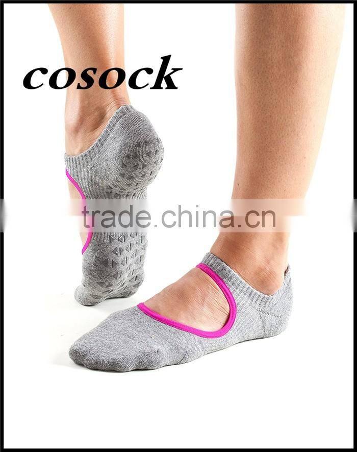 Colorful Non-Slip Grip Toe Socks for Barre, Pilates, Studio, and Yoga