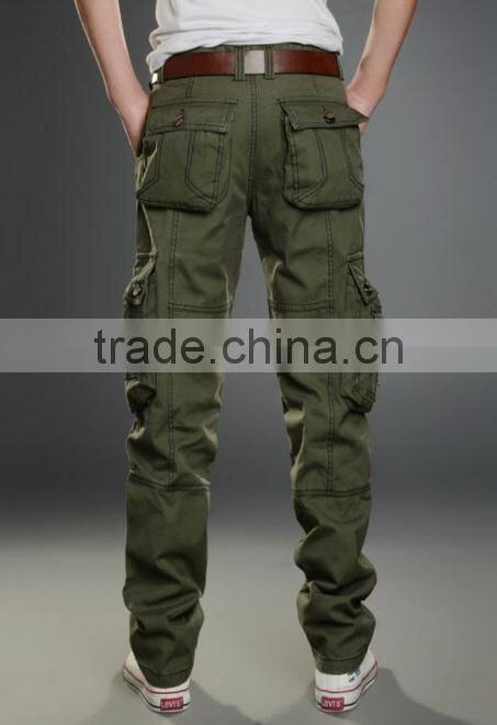 Casual style men military cargo pants