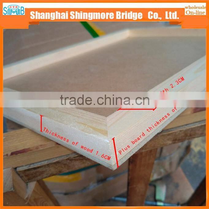 hot wholesale wooden painting frame for picture drawing