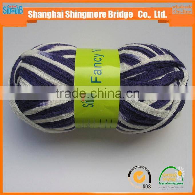Fashion yarn supplier China hot wholesale mesh yarn for scarf with good yarn prices