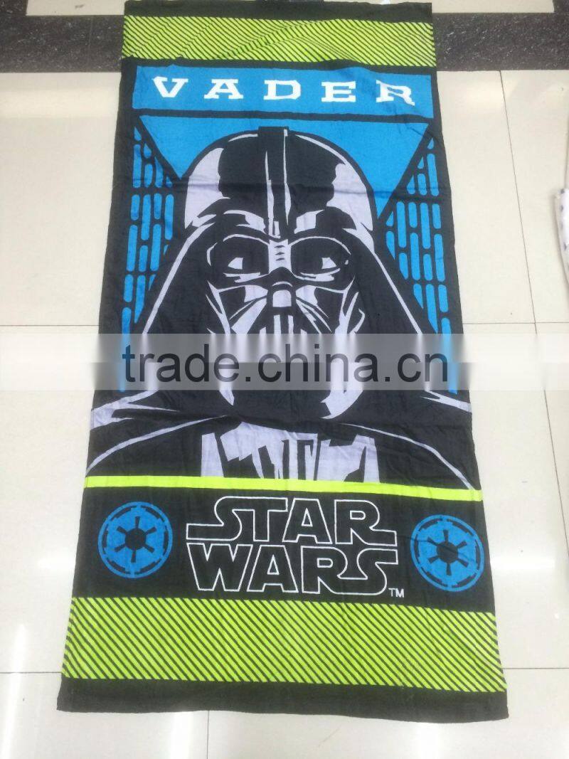 Custom design Promotional swimming pool velour microfiber/cotton towel/personality bath towel/cooling beach towel