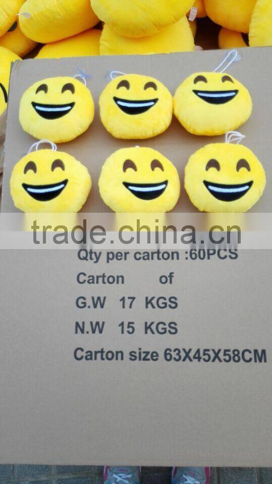 Factory direct wholesale custom whatsapp emoji pillow