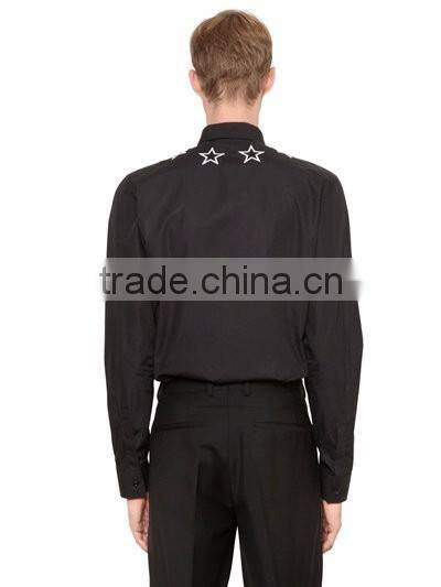 2017 Plus Size Mens Long Sleeve Solid Color Casual Shirts Latest Oversized Shirt Designs For Men