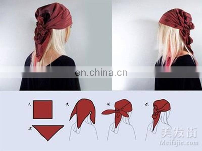 Fashion Shiny Women Satin Scarf