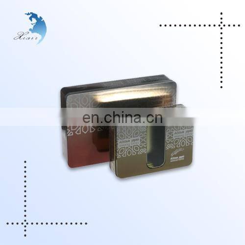 Wholesale Promotional High Quality Square Shape Metal Tin Boxes With Window