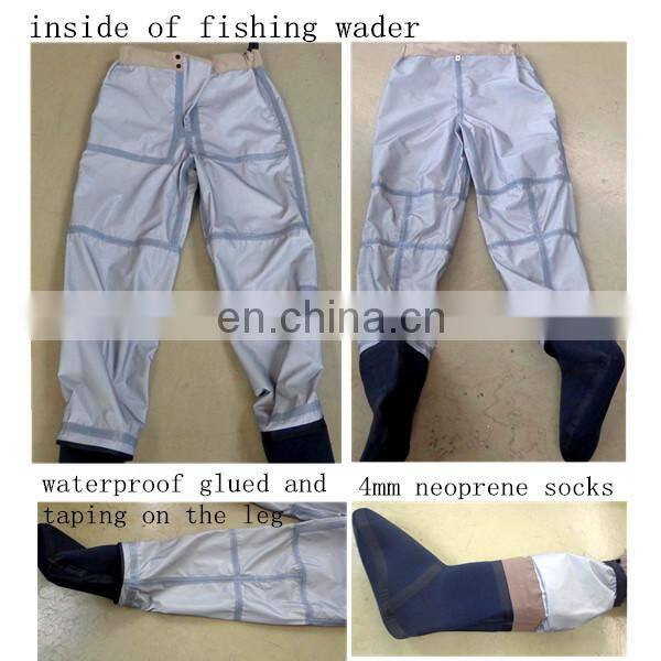 Waist high fishing waders/ breathable waders
