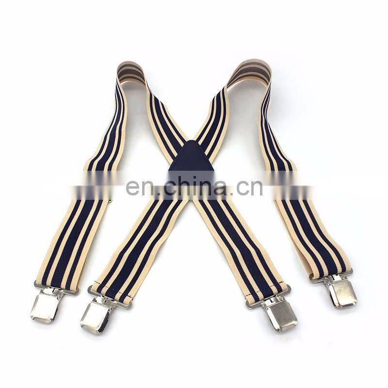 2017 Fashion printed suspenders 5 cm work suspenders