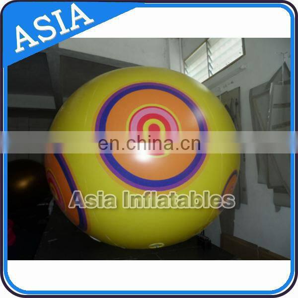 Low price hami-melon oval helium pvc balloon for advertising or show with logo