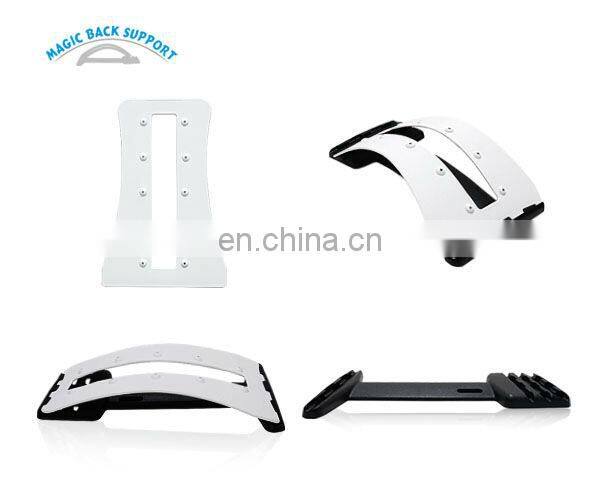 Magnetic lumbar back stretcher