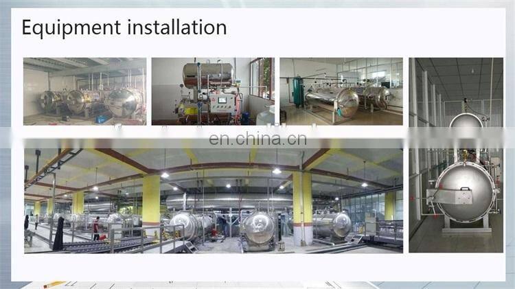 Small capacity retort pouch machine