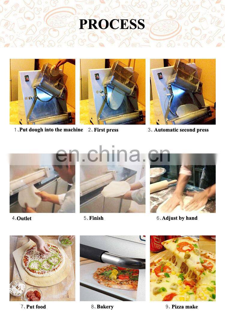 Manufacture Pizza Dough Ball Machine Baking Equipment Pizza Dough Sheeter Machine