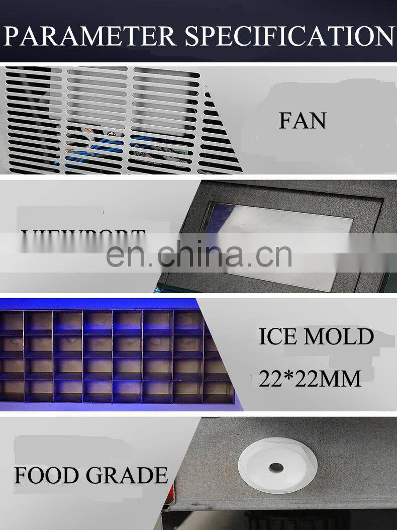 Top level automatic large capacity ice cube making machine on sale