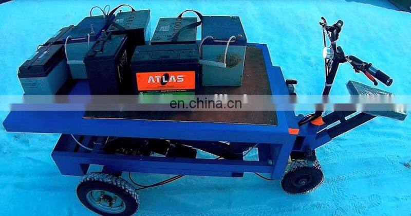 Electric trolley with battery/hand trolley /garden hand cart