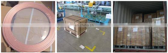 6mm Soft Annealed Copper pancake coil tube 10200 for Refrigeration