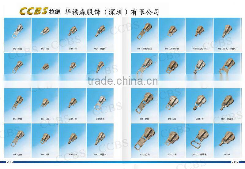 High Quality No.5 Quality Non Lock nylon Zipper Slider