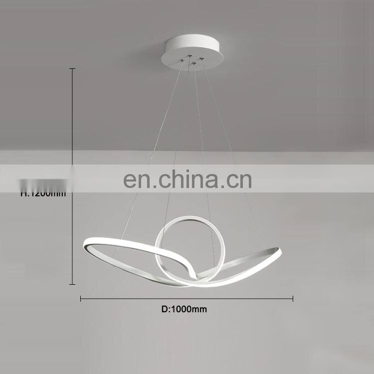 Tpstarlite Factory Direct Unique Shape Gold Custom Living Room Modern Pendant Lighting Chandelier