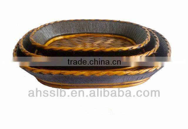 handmade eco-friendly paper rope Paper Plate Holders