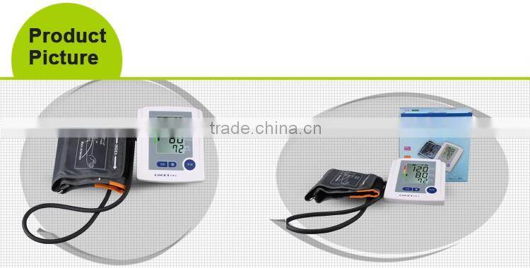 COCET brands of Intelligent Electronic hospital household upper arm blood pressure monitor tester