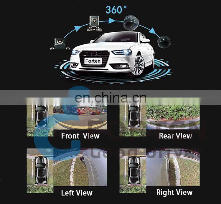 Auto HD 1080P Security Dash Cam 2D 3D Images Car 360 Degree Panoramic Camera Fit For Rush Avanza