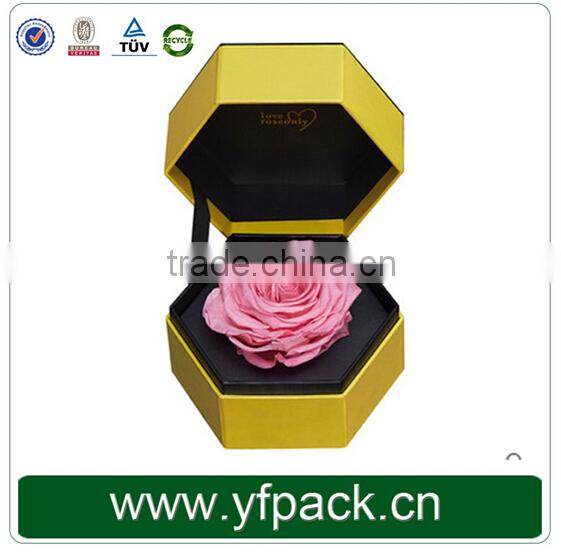 Custom design good looking round cardboard flower shipping box