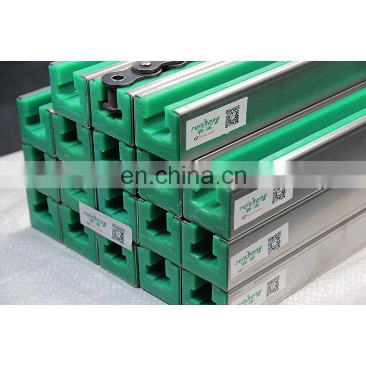 Oem Custom Length Size Wear Resistant Sliding Door Track Rail Nylon Plastic Chain Guide