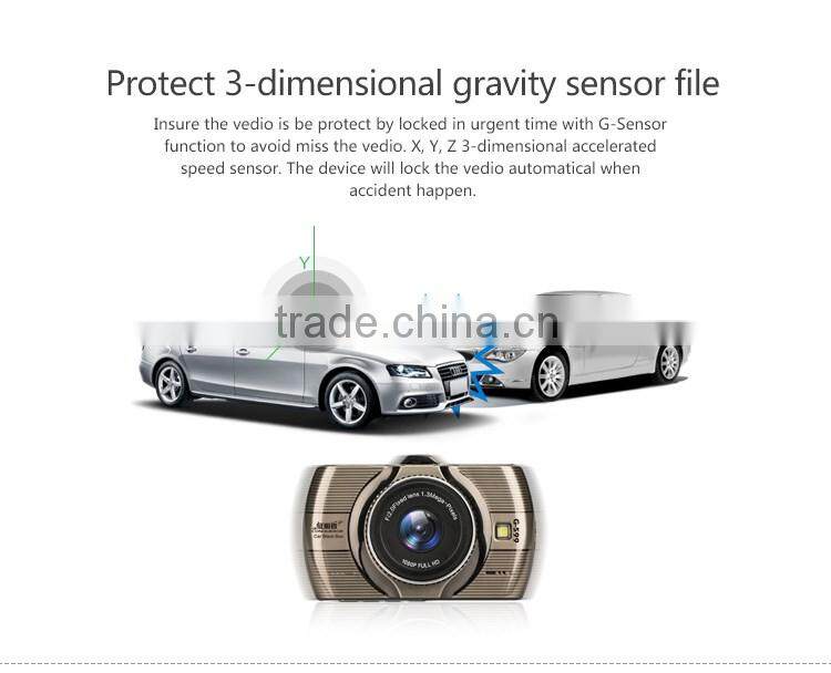 2016 newest FullHD 1080P Recording/ 170 wide view angle/WDR Car Black Box