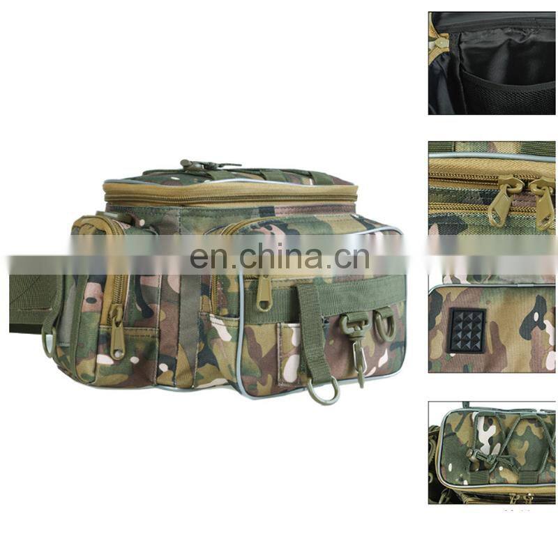 pesca vara Waterproof Single Shoulder Backpack Crossbody Messenger Sling Bags for Camping Hiking Cycling Fishing Tackle Bag