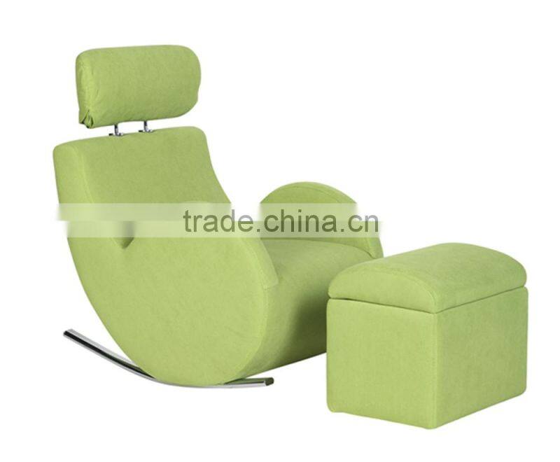 WorkWell children rocking chair with wooden frame