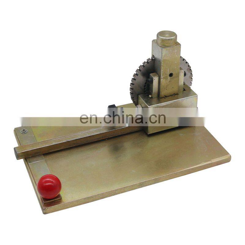 Manual Embossing Machine Metal Plate Stamping Embosser Deboss Dog Tag Printer