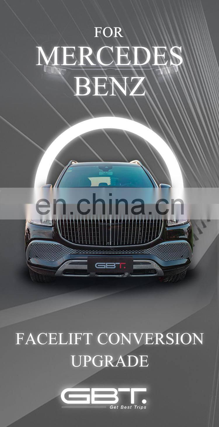 GBT drop shipping car tuning parts maybach bodykit gls facelift for mercedes x167 gls bodykit