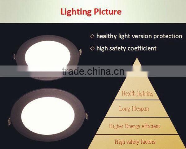 High quality 17w round panel led/led panel light round