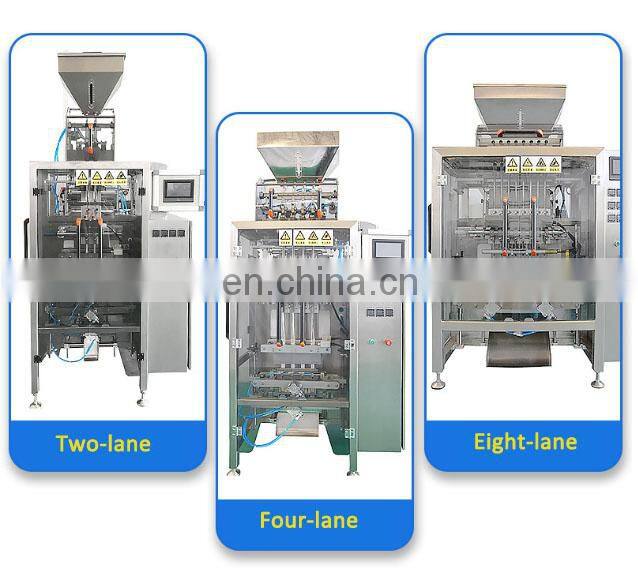 Sinoped Automatic 6/8/10/12 Multi Line Cheese Whey Protein Powder Stick Sachet Packing Machine