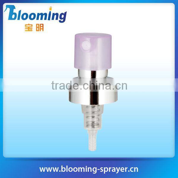 Beauty product nice aluminum perfume crimp pump