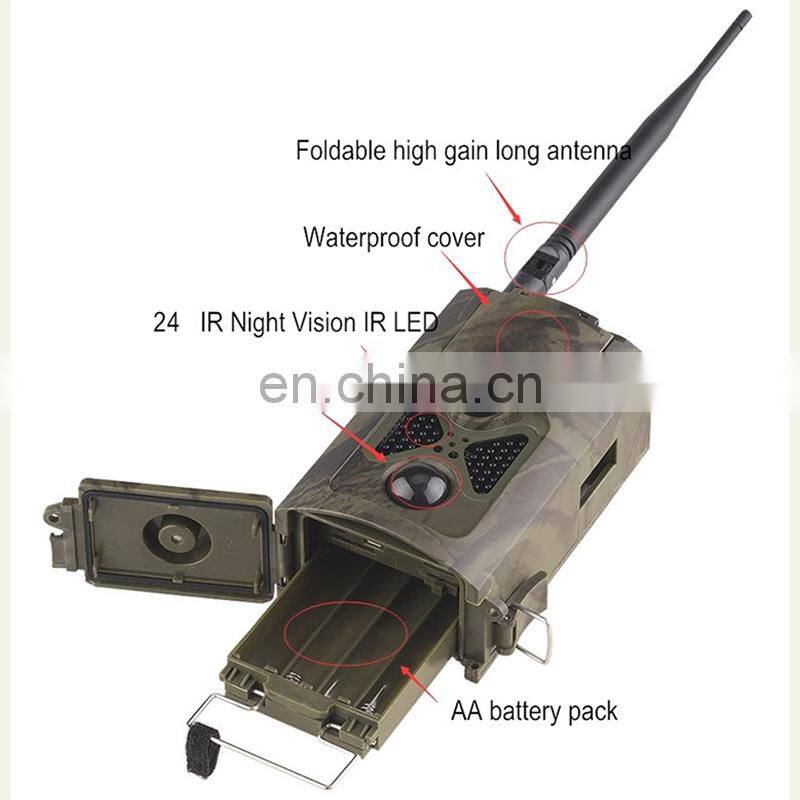 HC-550LTE Video Transit MMS SMTP FTP SMS Wildlife Camera Photo Trap hunting trail camera 4g lte