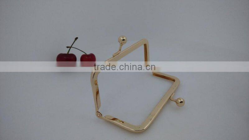 High quality bronze rounded shape Handbags hardware framework