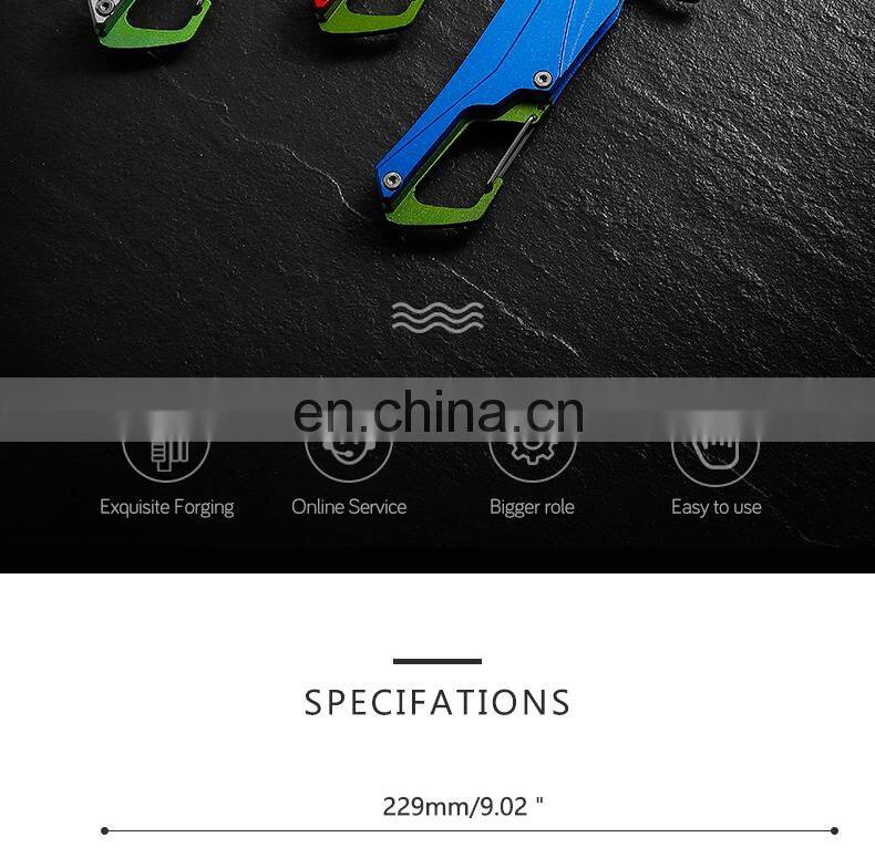 New outdoor fishing tackle gun type fish control pliers aluminum alloy luya fish mouth pliers