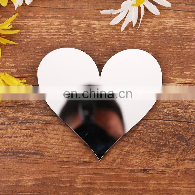 English letters Acrylic Mirror 3D DIY wall stickers home Modern personality Home English Sticker