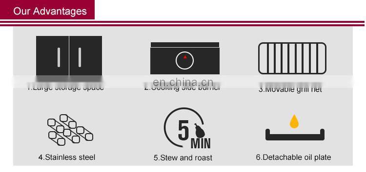 The Most Popular Export Quality OEM Design Assembled Outdoor Stainless Steel Gas BBQ Grill