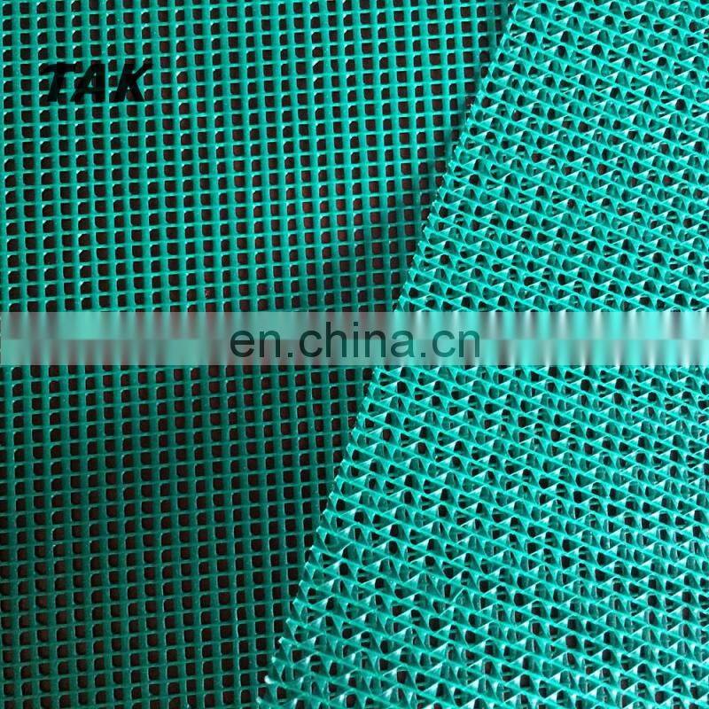 Durable PVC Polyester Mesh Fabric Vinyl Coated for making Outdoor Mesh Banner