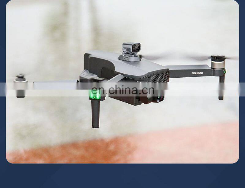 Sg908pro Camera Drone 4k Dual Hd Rc Drone Three -axis Mechanical Radio Control Toys Obstacle Avoidance