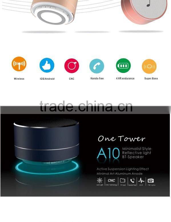 High Quality Custom Design A10 Portable Mini Speaker,Rohs Speaker,Portable Speaker Bluetooth