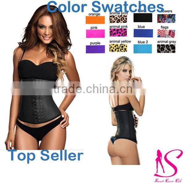 2016 Best Selling Waist Training Corsets Underbust Slimming Belt for Women Lose Weight