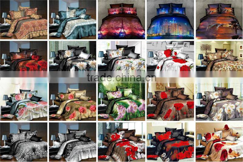 Flower Printed Duvet Bedding Sets 3D
